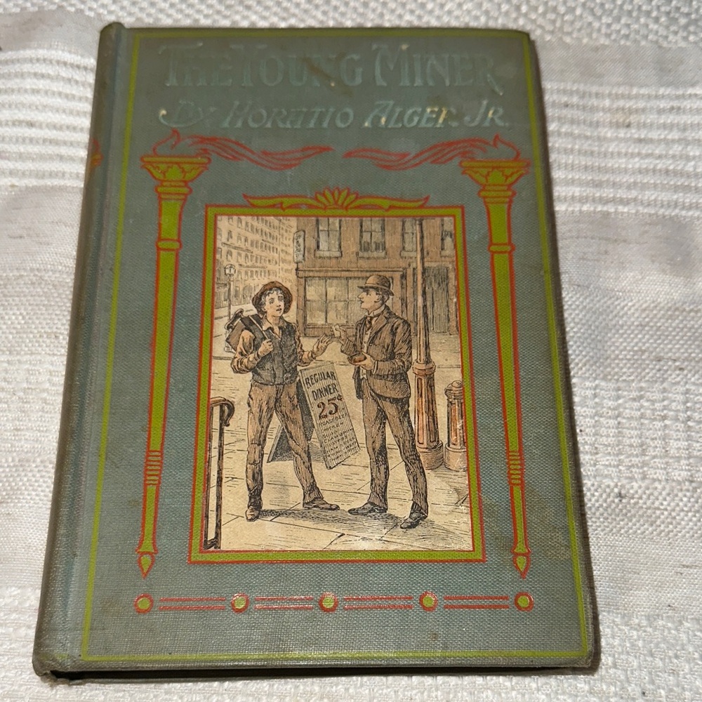 Vintage Green Coffee Table Book by